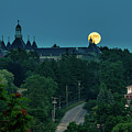Moonrise over Dunwoodie 2